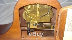 Vtg Seth Thomas Woodbury Westminster Chime Mantle Clock Germany A401 Mvt withKey