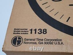 Vtg USPS United States Postal Service Advance New Orleans Seth Thomas Wall Clock