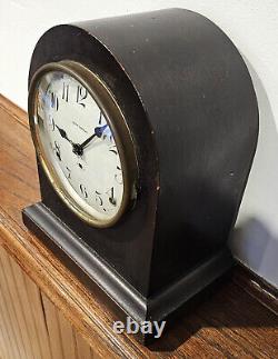 WORKING! ANTIQUE SETH THOMAS 8 DAY BEEHIVE MANTLE SHELF CLOCK Movement # 89