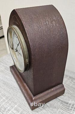 WORKING! ANTIQUE SETH THOMAS 8 DAY BEEHIVE MANTLE SHELF CLOCK Movement # 89