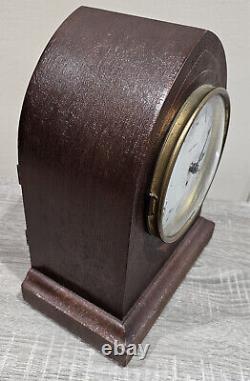 WORKING! ANTIQUE SETH THOMAS 8 DAY BEEHIVE MANTLE SHELF CLOCK Movement # 89