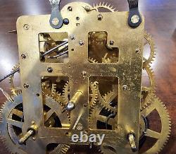 WORKING! ANTIQUE SETH THOMAS 8 DAY BEEHIVE MANTLE SHELF CLOCK Movement # 89