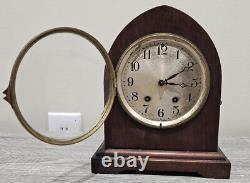 WORKING! Antique Seth Thomas 8 Day Beehive Mechanical Mantel Clock 120 Movement