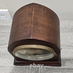 WORKING! Antique Seth Thomas 8 Day Beehive Mechanical Mantel Clock 120 Movement