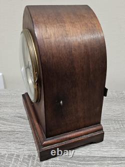 WORKING! Antique Seth Thomas 8 Day Beehive Mechanical Mantel Clock 120 Movement