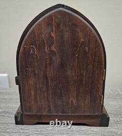 WORKING! Antique Seth Thomas 8 Day Beehive Mechanical Mantel Clock 120 Movement