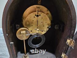 WORKING! Antique Seth Thomas 8 Day Beehive Mechanical Mantel Clock 120 Movement
