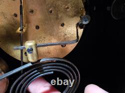 WORKING! Antique Seth Thomas 8 Day Beehive Mechanical Mantel Clock 120 Movement