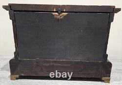 WORKING! Antique Seth Thomas Adamantine Mantle Clock Mechanical