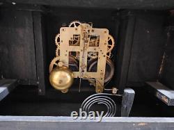 WORKS GREAT! Antique 1904 Seth Thomas Adamantine Mantle Clock Mechanical