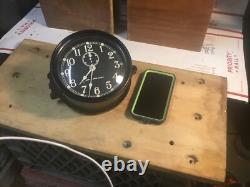 WW II Seth Thomas Mark I U. S Navy Deck Clock
