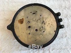 WW II US Navy Seth Thomas Mark 1 Deck Clock 6 in Bakelite Case 1942 Mk 1