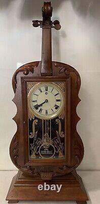 Westminster Violin Clock Mantel Clock Reproduction Of Seth Thomas Clock