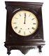 Wooden Collectible Old Vintage Antique Royal Stand Clock Seth Thomas Hb 082