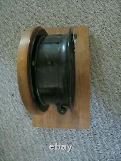 Working WWII Seth Thomas Clock U. S. MARITIME COMMISSI0N Bakelite Ship Clock