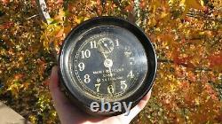 Ww2 Usn Seth Thomas U. S. Navy Ship's Mark I Boat Clock Works