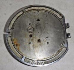 Wwii Seth Thomas Mark I 1 Ship Boat Deck Clock Us Navy 1940 N. 4194 Working +key