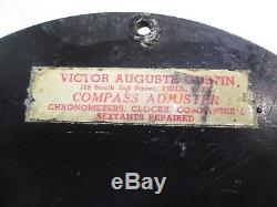 Wwii Ships Clock Marked U. S. Maritime Commission 12813 Made By Seth Thomas #z299