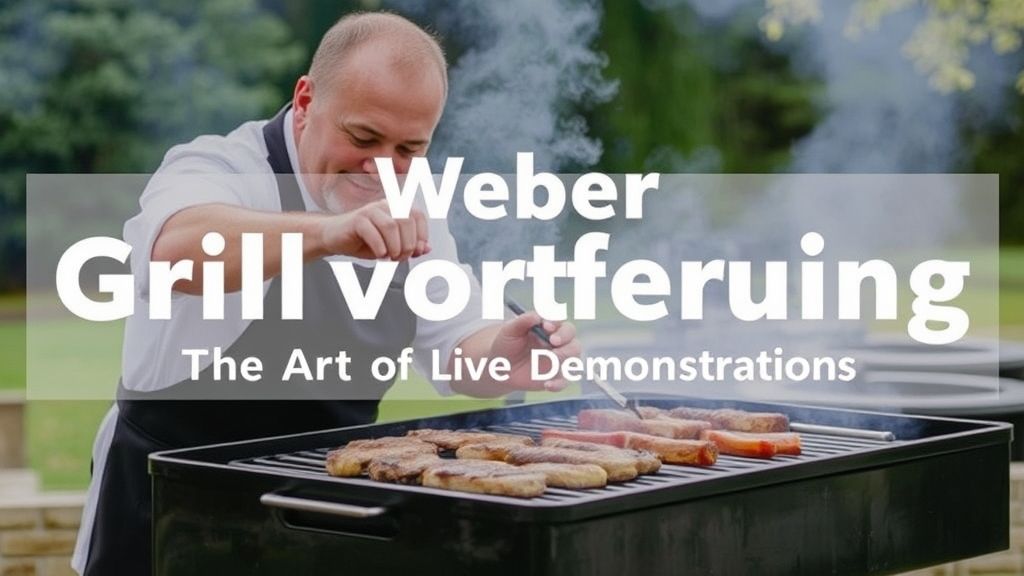 Weber Grillvorführung